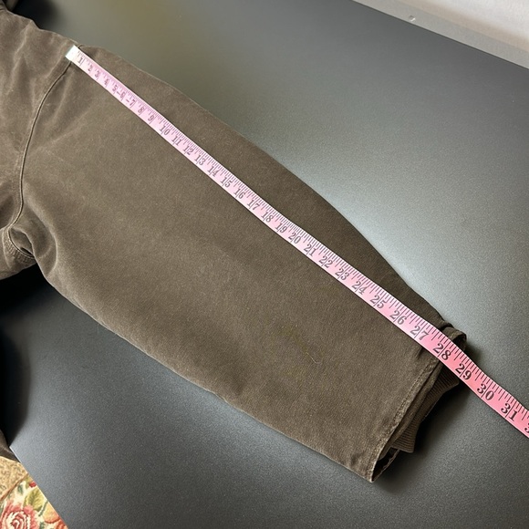 Carhartt Men's Sherpa Lined Sierra Jacket Dark Brown 4XLT Cotton Duck Heavy Duty - Picture 14 of 16